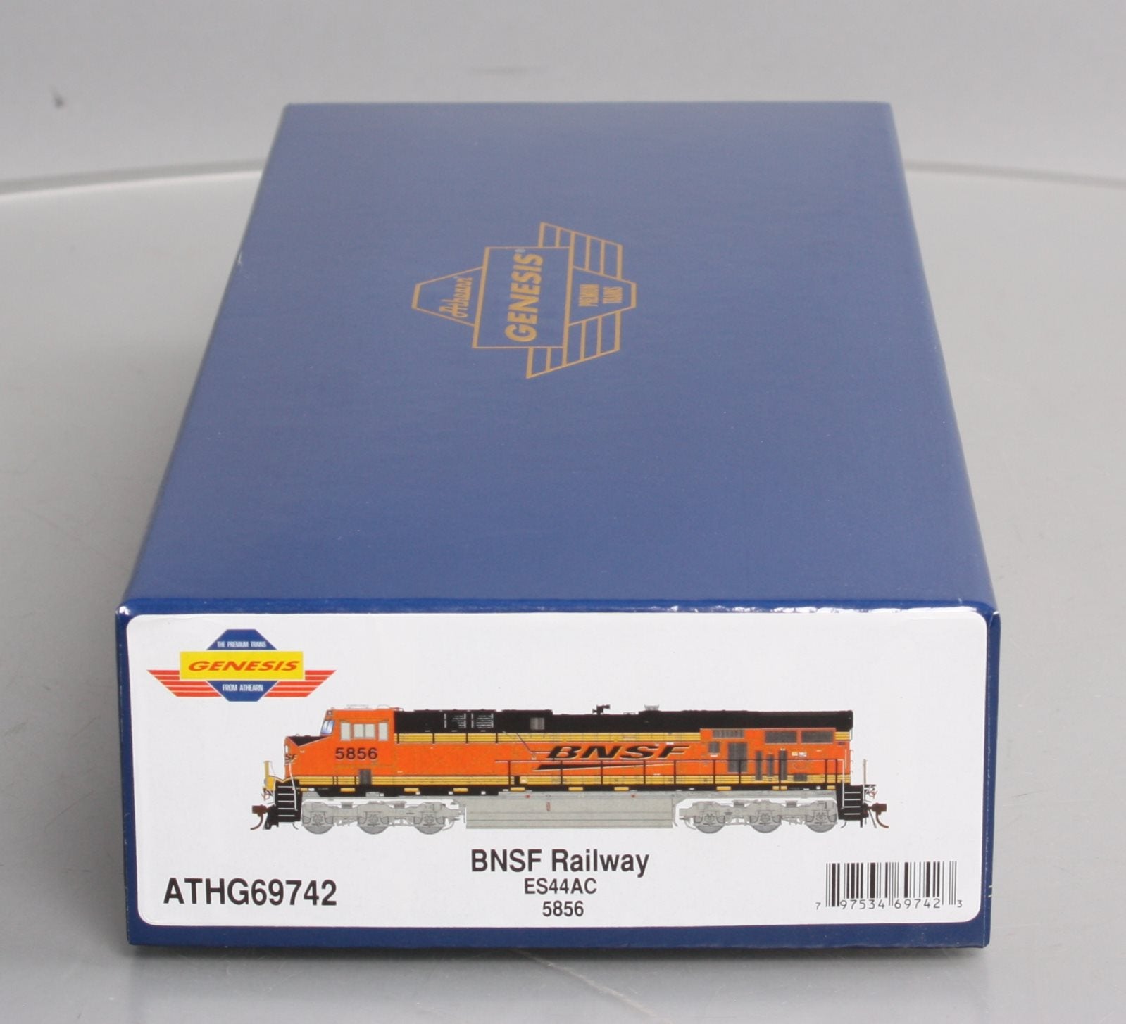 Athearn G69742 HO Burlington Northern Santa Fe ES44AC Diesel Locomotive #5856
