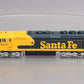 Athearn G67635 HO Santa Fe/Warbonnet F45 Diesel Locomotive w/DCC & Sound #5937
