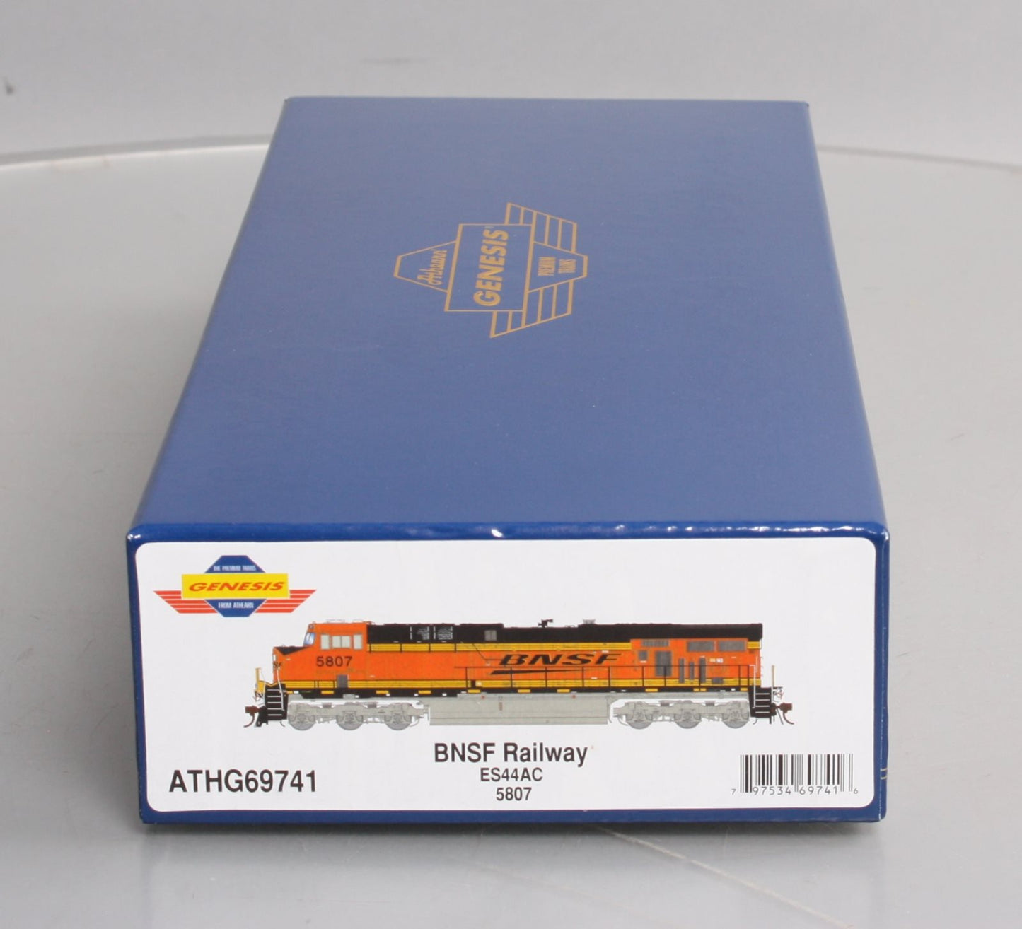 Athearn G69741 HO Burlington Northern Santa Fe ES44AC Diesel Locomotive #5807