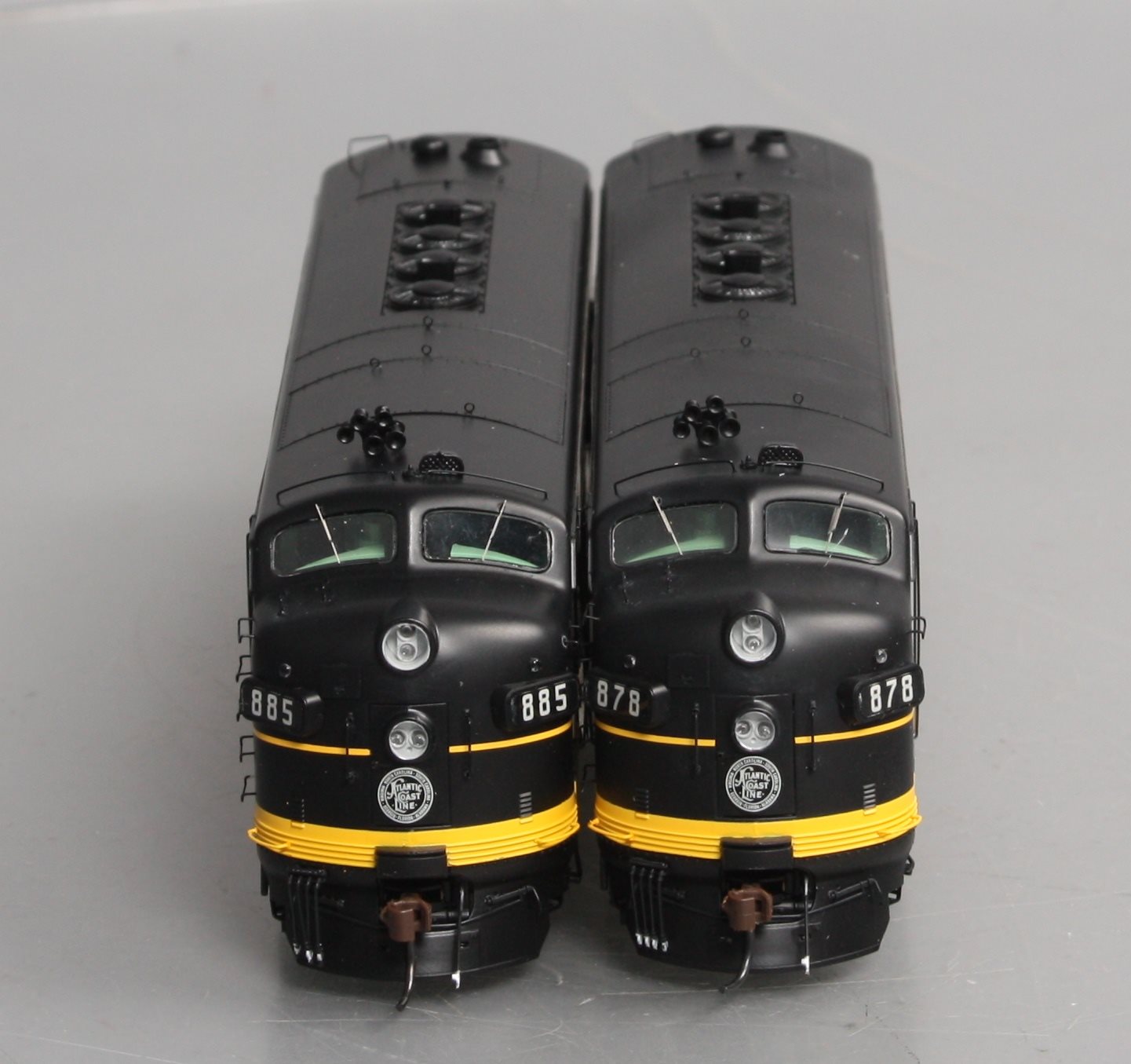 Athearn G22649 HO Atlantic Coast Line FP7 A/A Set #878/#885 w/DCC & Sound