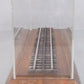 O Gauge Display Case with Wooden Base & Track Section EX