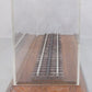 O Gauge Display Case with Wooden Base & Track Section EX