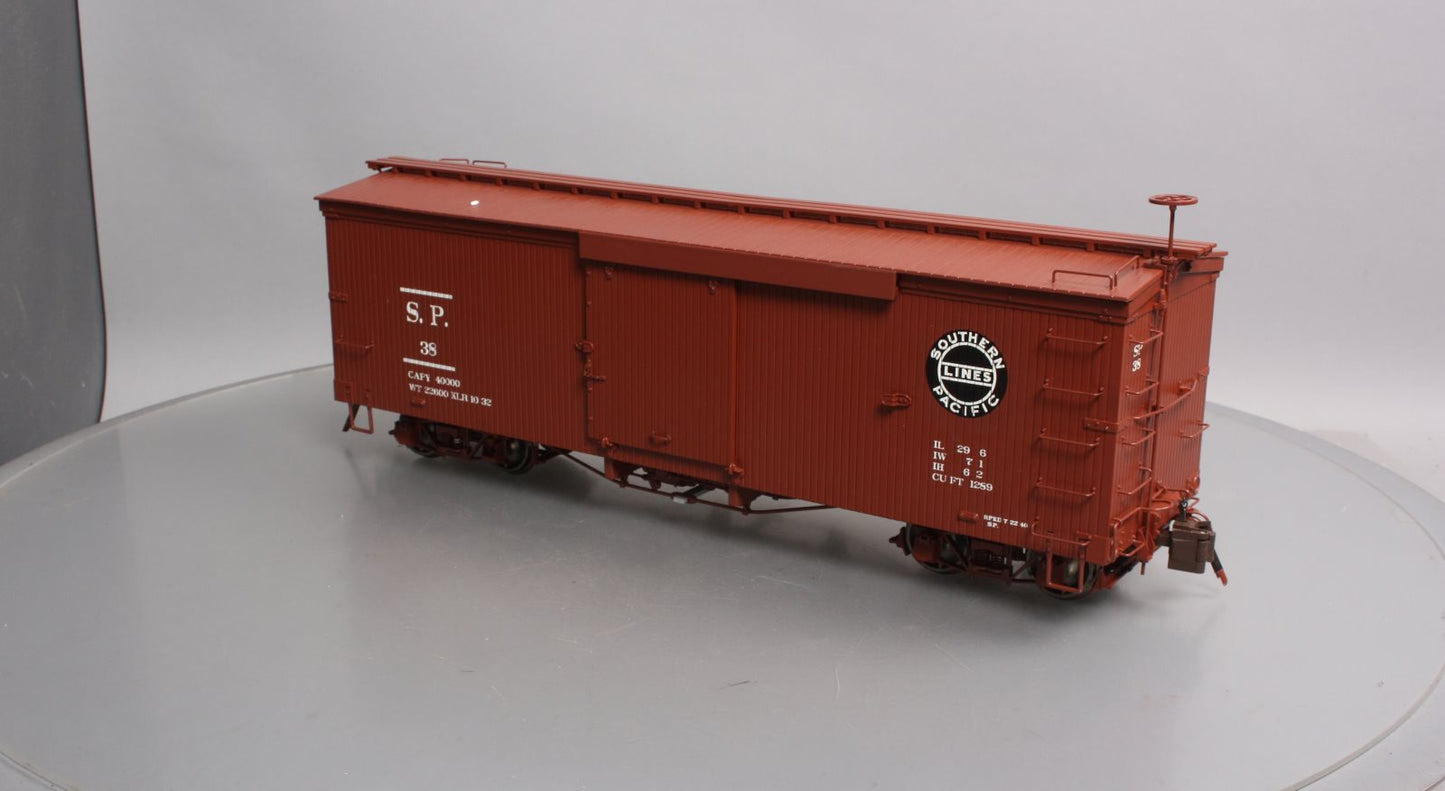 Bachmann Spectrum 88096 G Southern Pacific Narrow Gauge Boxcar #38 LN/Box