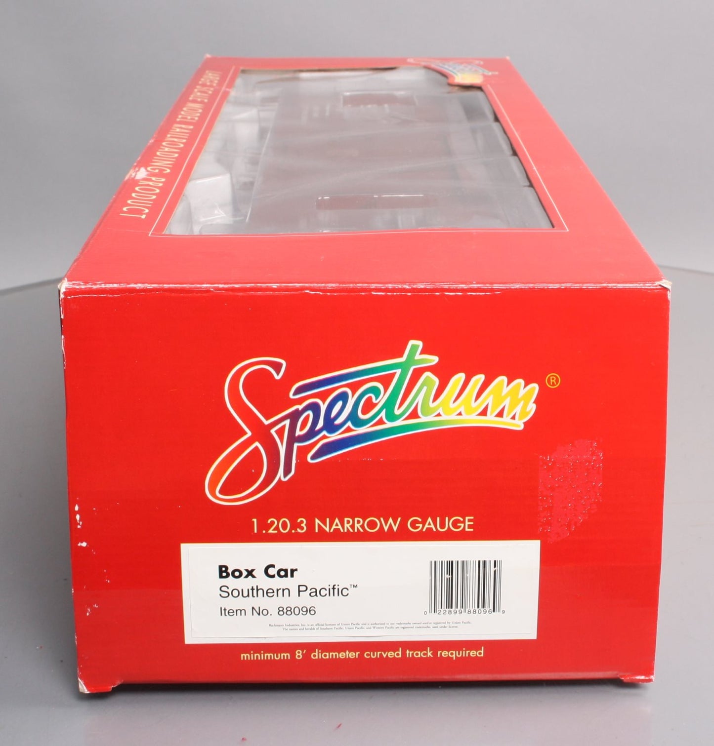 Bachmann Spectrum 88096 G Southern Pacific Narrow Gauge Boxcar #38 LN/Box