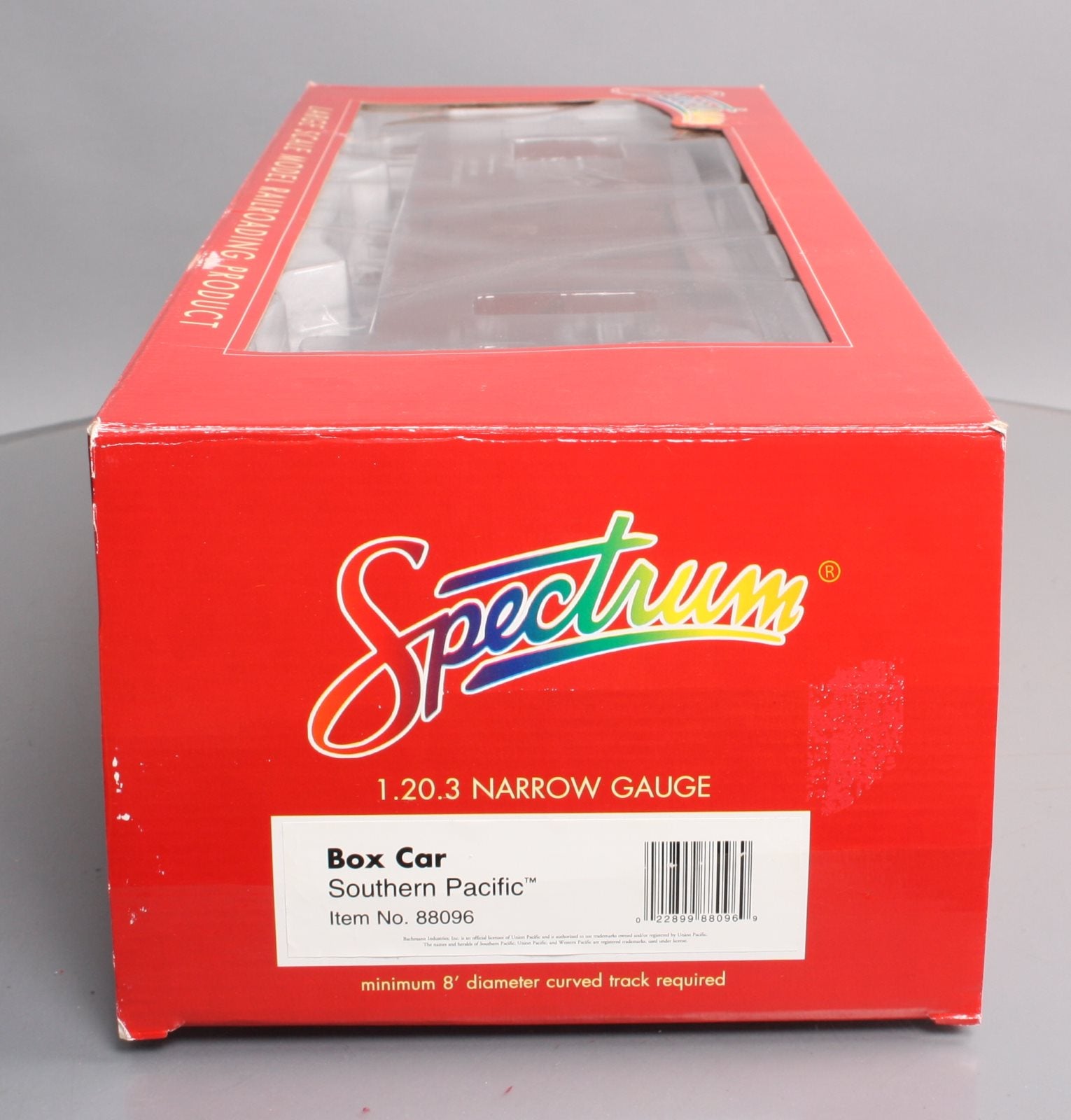Bachmann Spectrum 88096 G Southern Pacific Narrow Gauge Boxcar #38 LN/Box