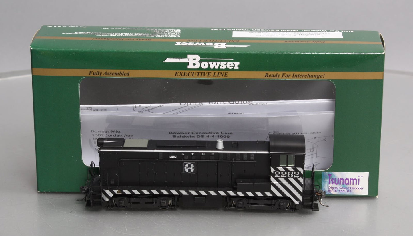 Bowser 23759 HO Santa Fe Baldwin DS4-4-1000 w/ DCC & Sound #2262