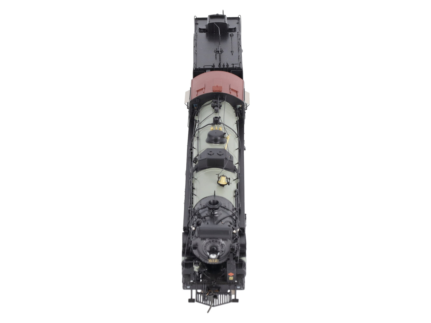 Broadway Limited 2826 HO BRASS T&P 2-10-4 Steam Locomotive w/DCC/Sound #612