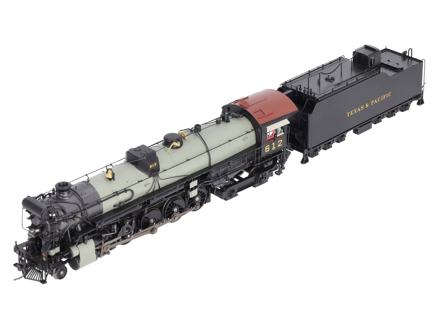 Broadway Limited 2826 HO BRASS T&P 2-10-4 Steam Locomotive w/DCC/Sound #612
