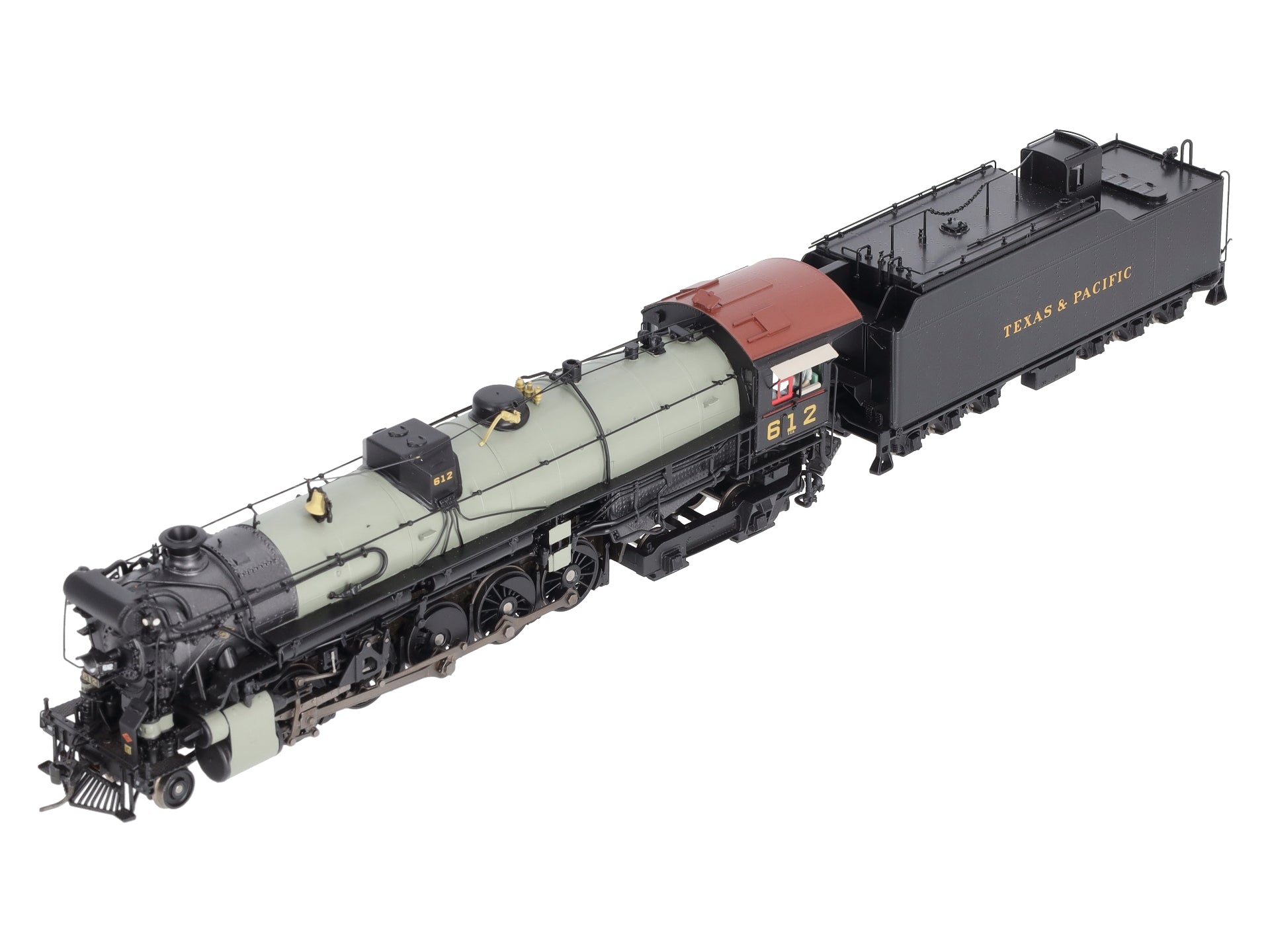 Broadway Limited 2826 HO BRASS T&P 2-10-4 Steam Locomotive w/DCC/Sound #612