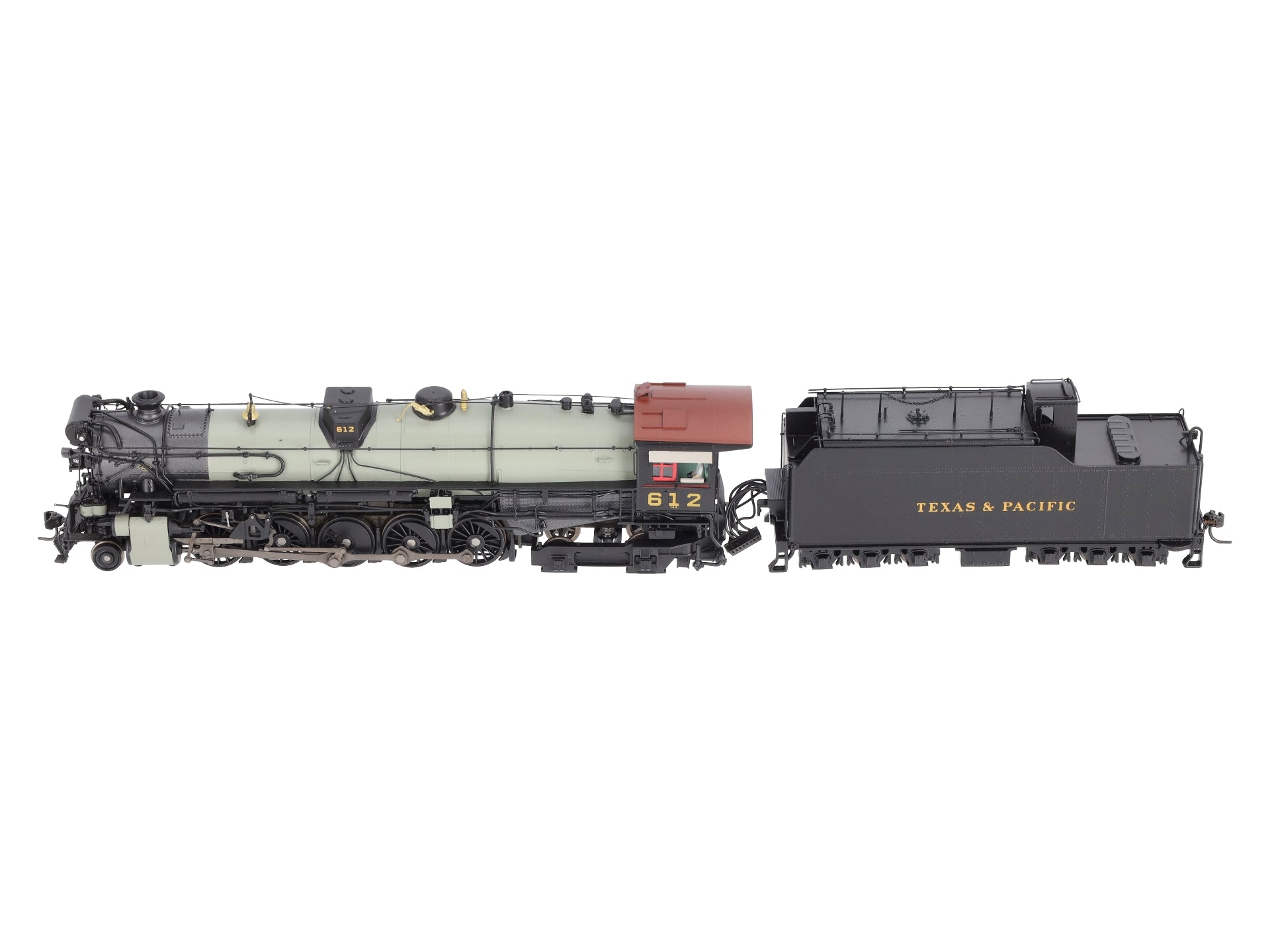 Broadway Limited 2826 HO BRASS T&P 2-10-4 Steam Locomotive w/DCC/Sound #612