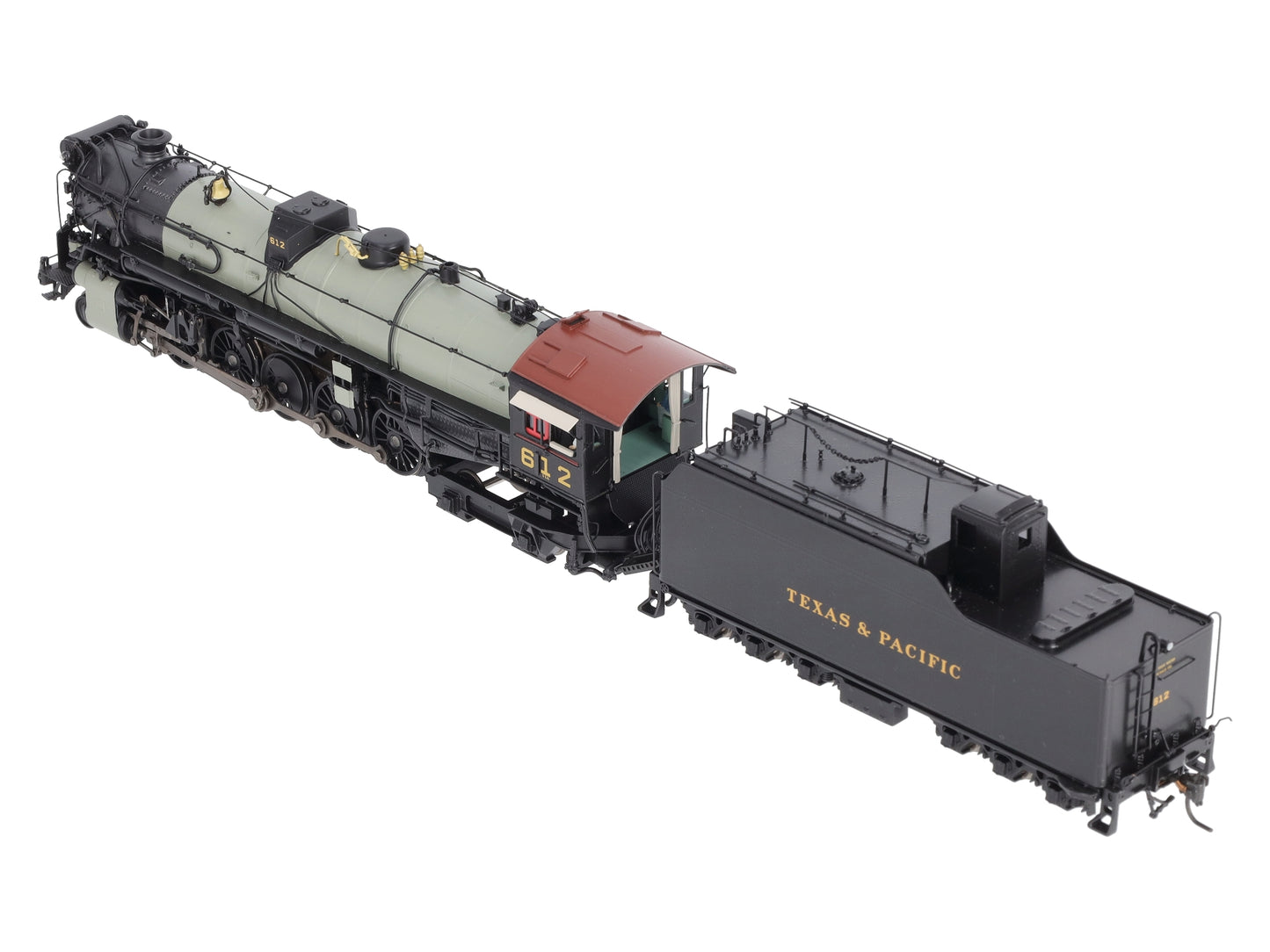 Broadway Limited 2826 HO BRASS T&P 2-10-4 Steam Locomotive w/DCC/Sound #612