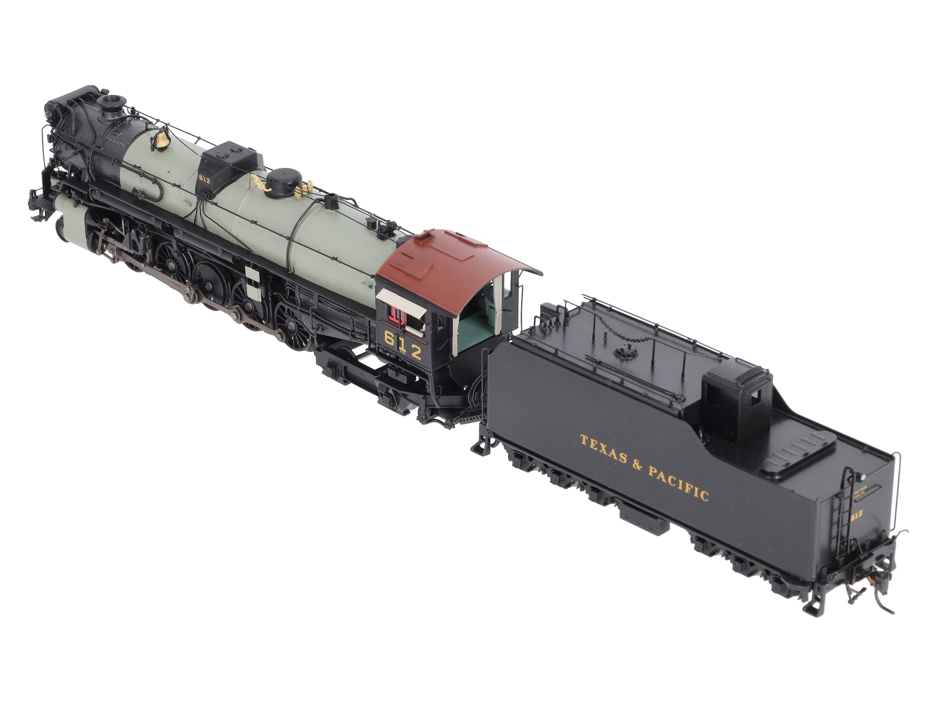 Broadway Limited 2826 HO BRASS T&P 2-10-4 Steam Locomotive w/DCC/Sound #612