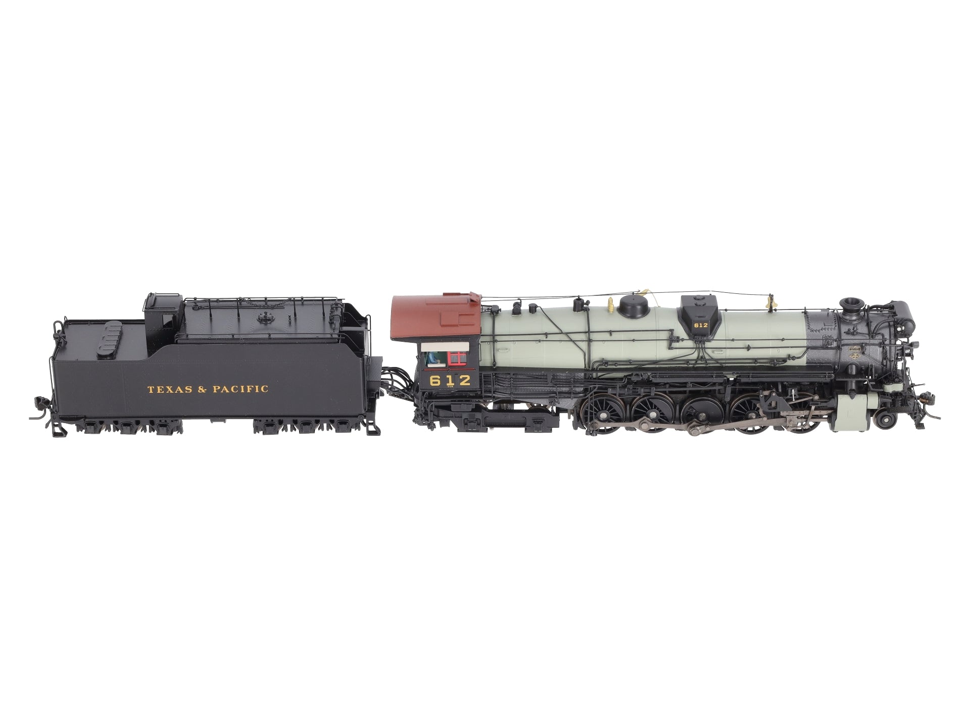 Broadway Limited 2826 HO BRASS T&P 2-10-4 Steam Locomotive w/DCC/Sound #612
