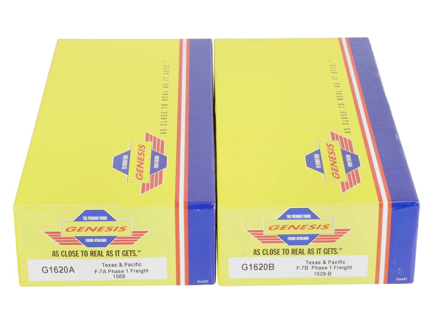 Athearn G1620 HO Texas & Pacific F-7A/F-7B Locomotive Set LN/Box