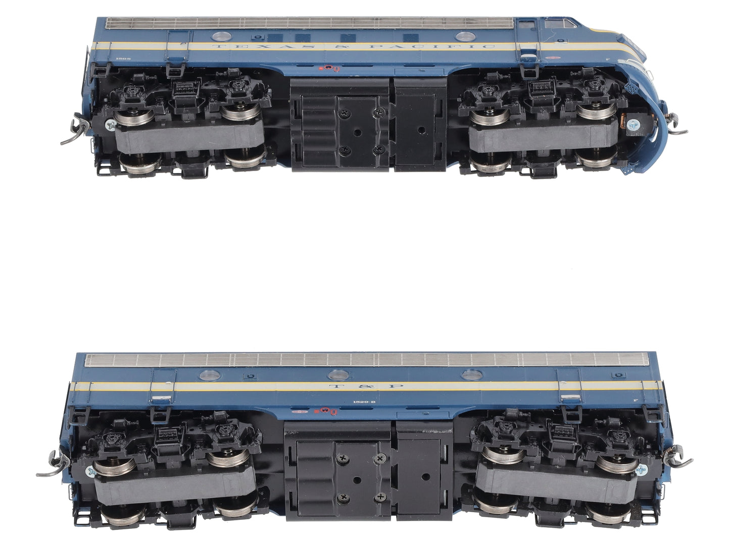 Athearn G1620 HO Texas & Pacific F-7A/F-7B Locomotive Set LN/Box