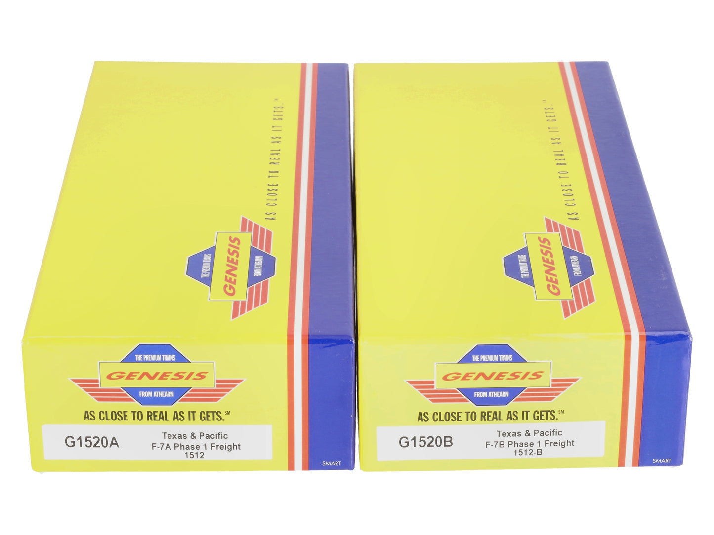 Athearn G1520 HO Texas & Pacific F-7A/F-7B Diesel Locomotive Set LN/Box