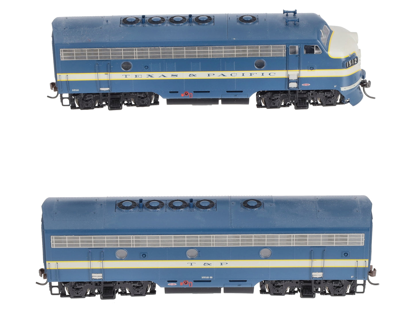 Athearn G1520 HO Texas & Pacific F-7A/F-7B Diesel Locomotive Set LN/Box