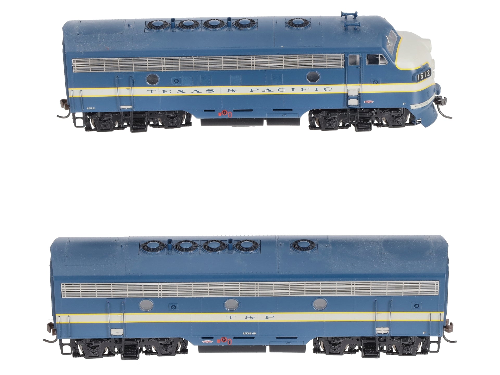 Athearn G1520 HO Texas & Pacific F-7A/F-7B Diesel Locomotive Set LN/Box