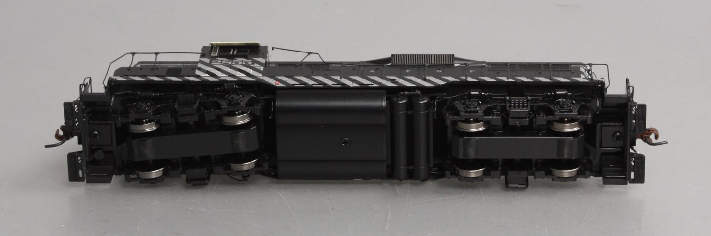Athearn G62631 HO SF Zebra Stripe GP7 Diesel Locomotive with DCC & Sound #2855