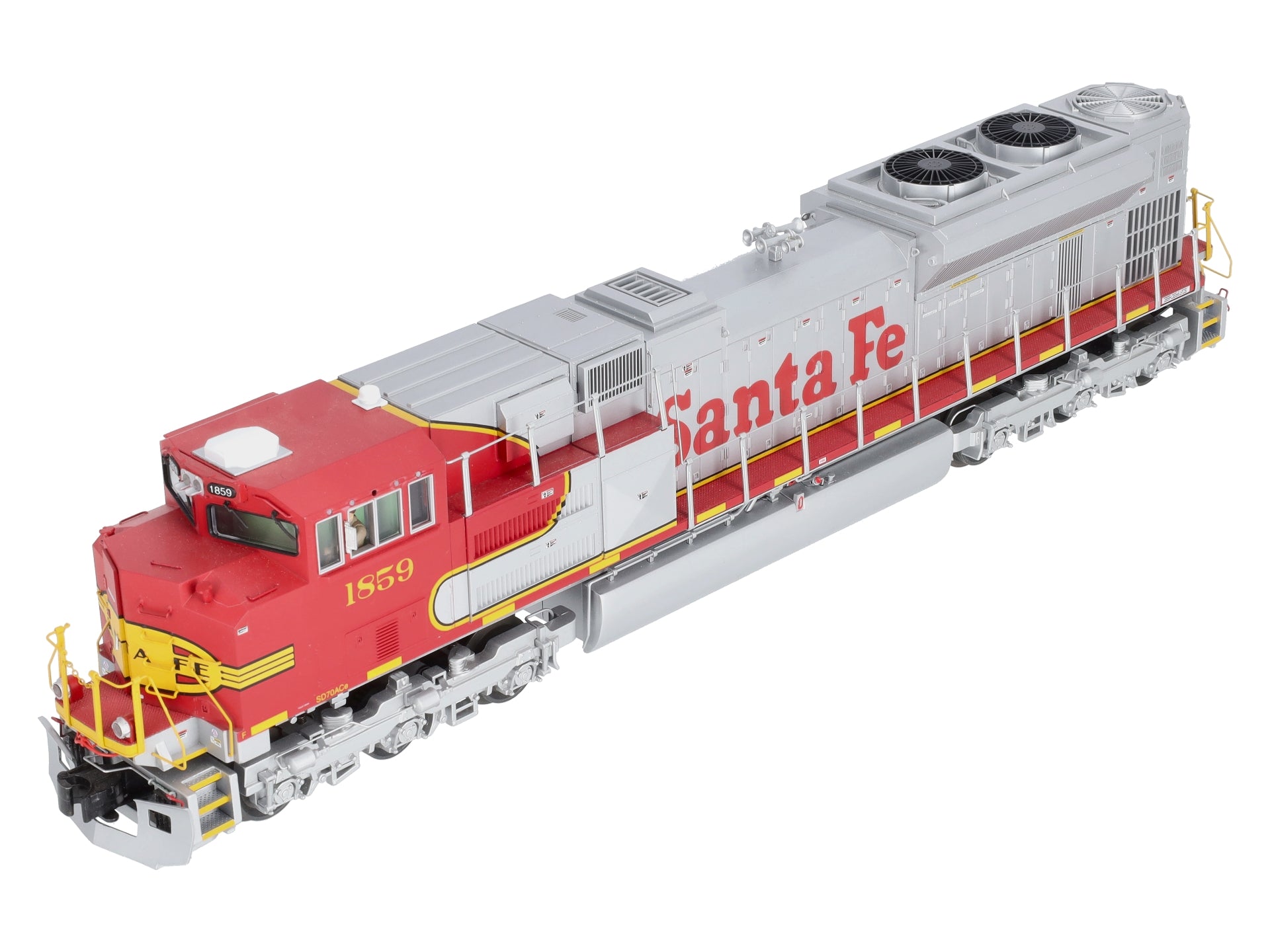 MTH 20-20087-3 O Santa Fe SD70ACe Non-Powered Diesel Engine #1859
