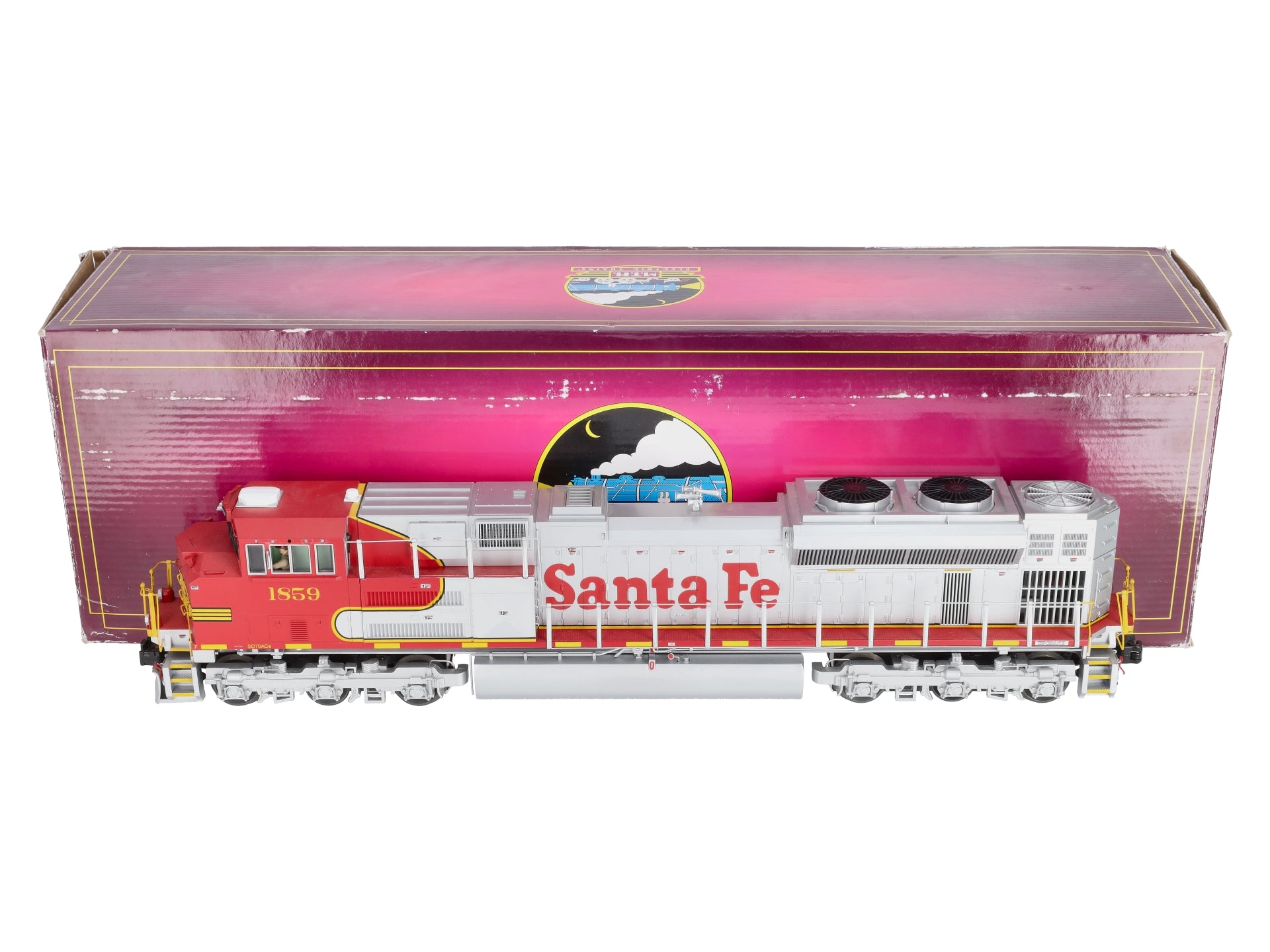 MTH 20-20087-3 O Santa Fe SD70ACe Non-Powered Diesel Engine #1859