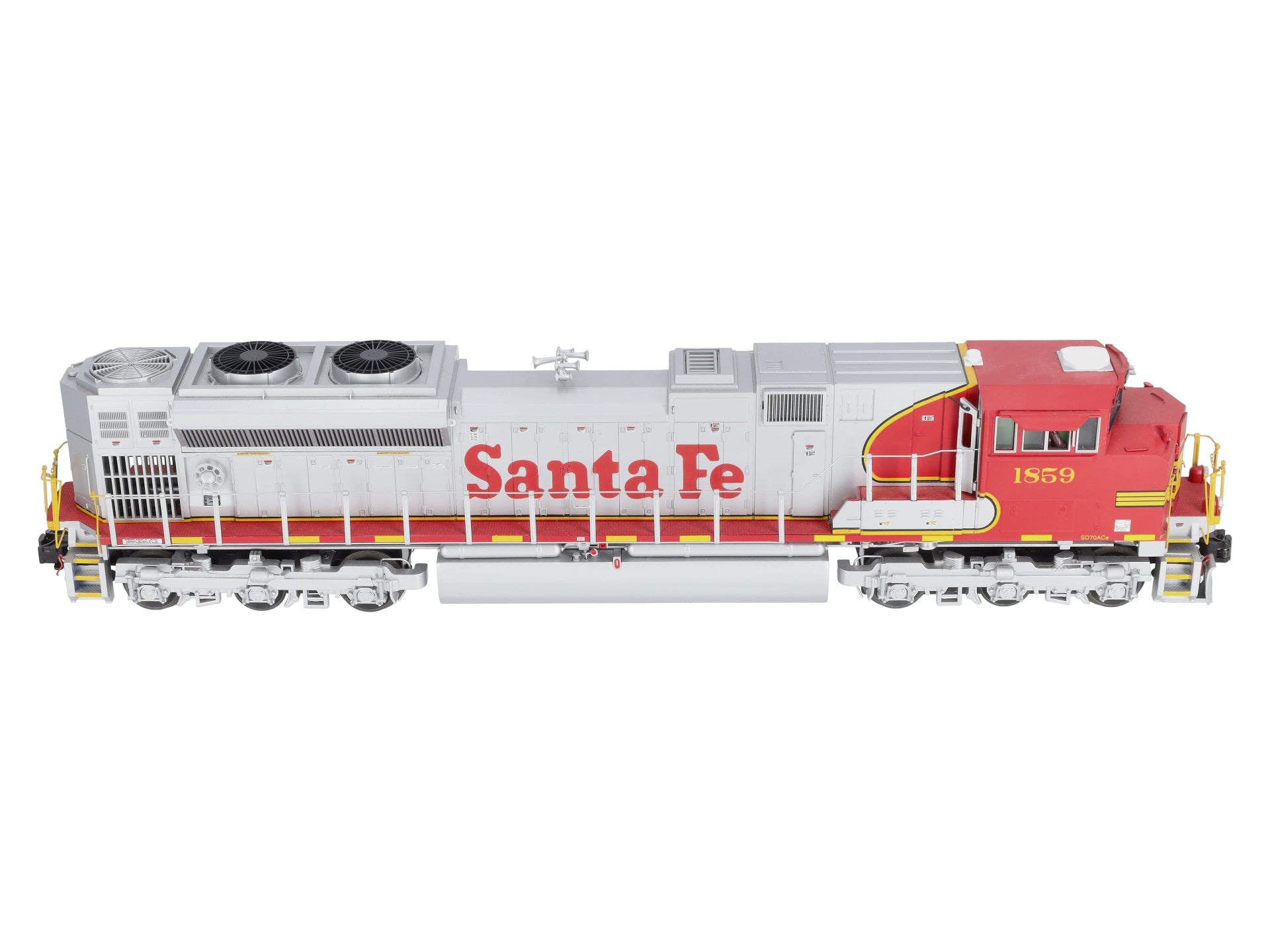 MTH 20-20087-3 O Santa Fe SD70ACe Non-Powered Diesel Engine #1859