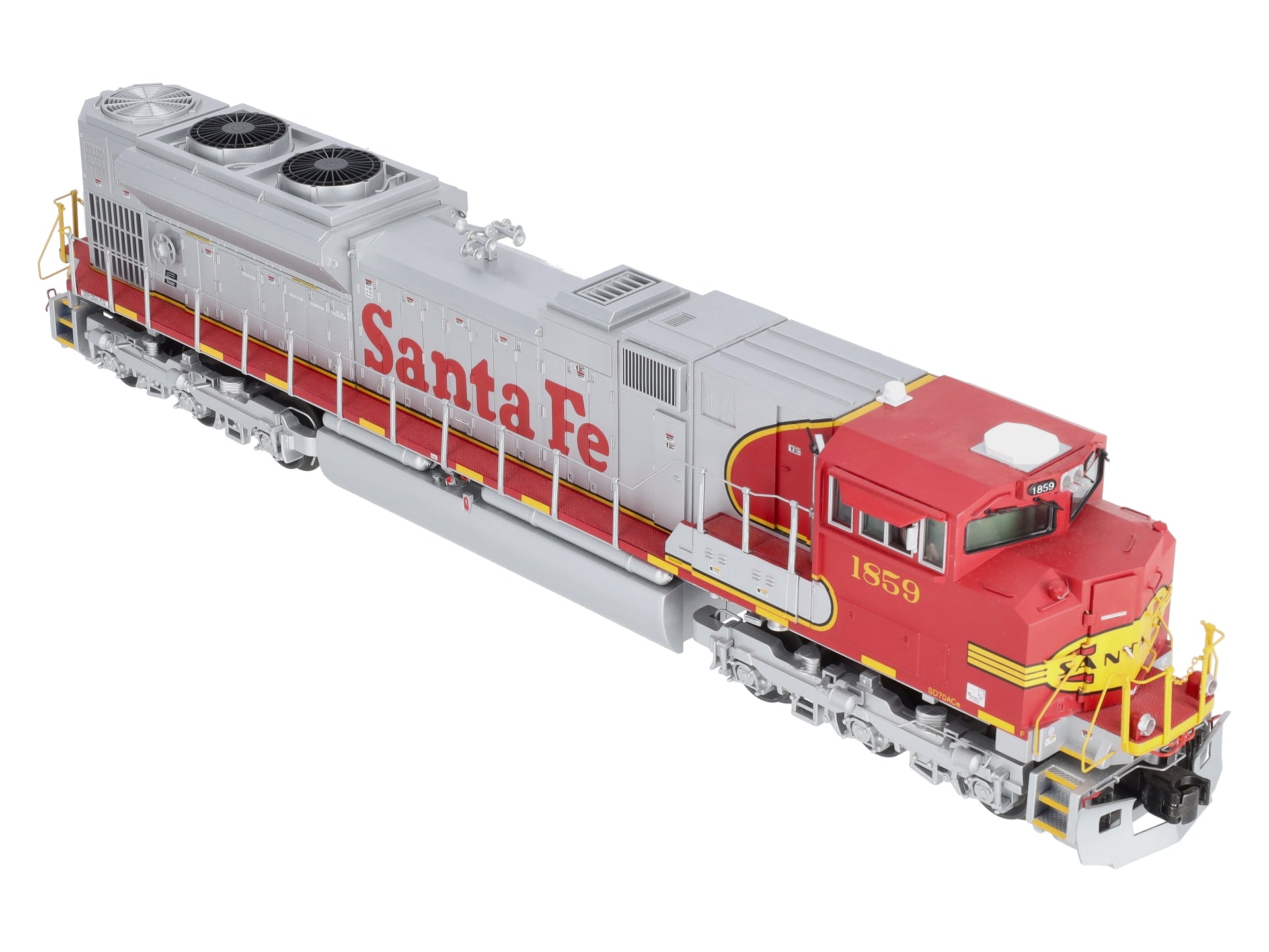 MTH 20-20087-3 O Santa Fe SD70ACe Non-Powered Diesel Engine #1859