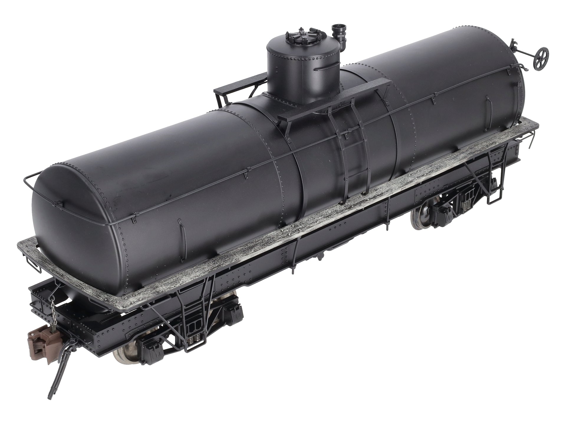 Bachmann 88197 G Black Unlettered Framed Tank Car