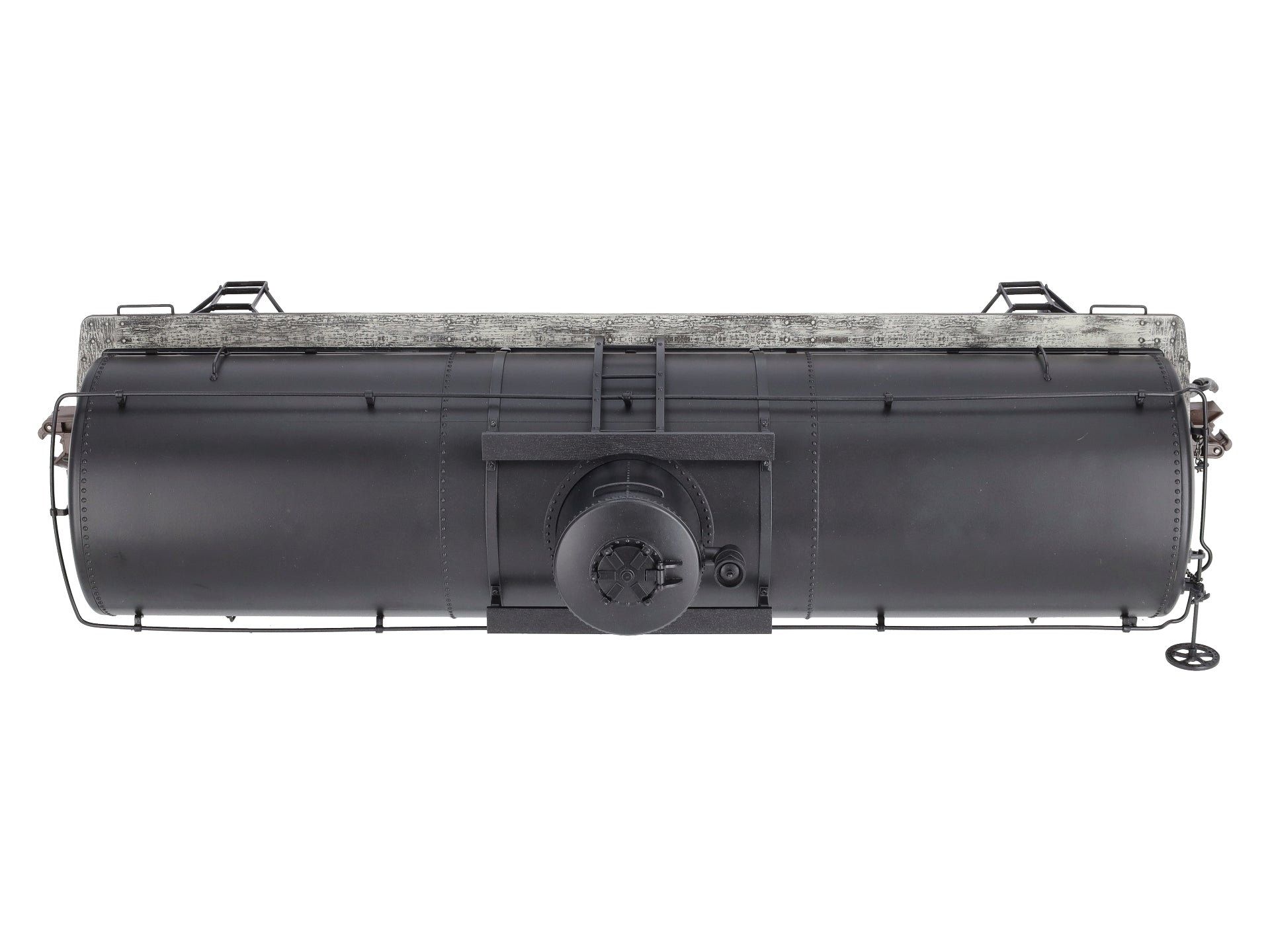 Bachmann 88197 G Black Unlettered Framed Tank Car