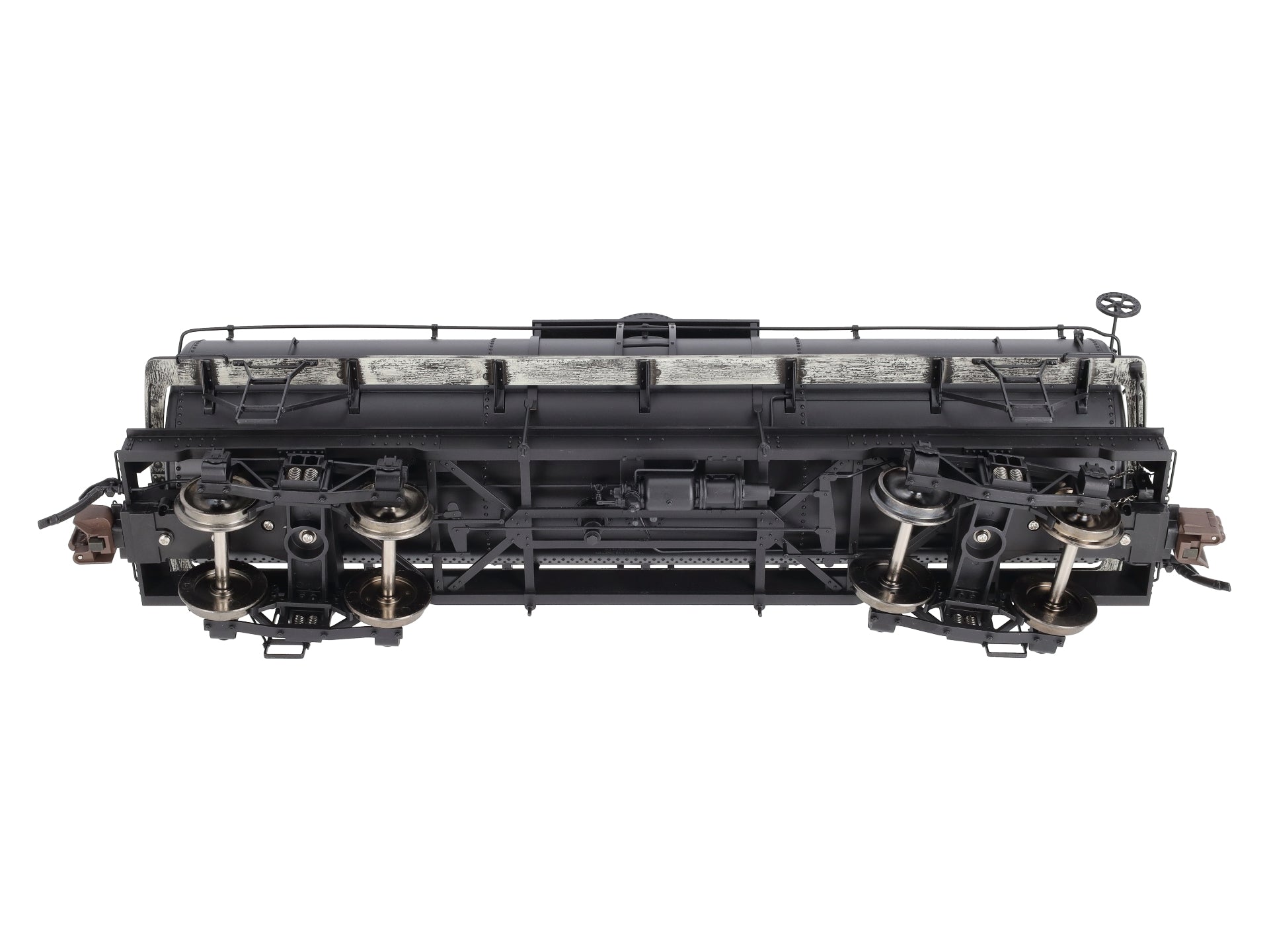 Bachmann 88197 G Black Unlettered Framed Tank Car