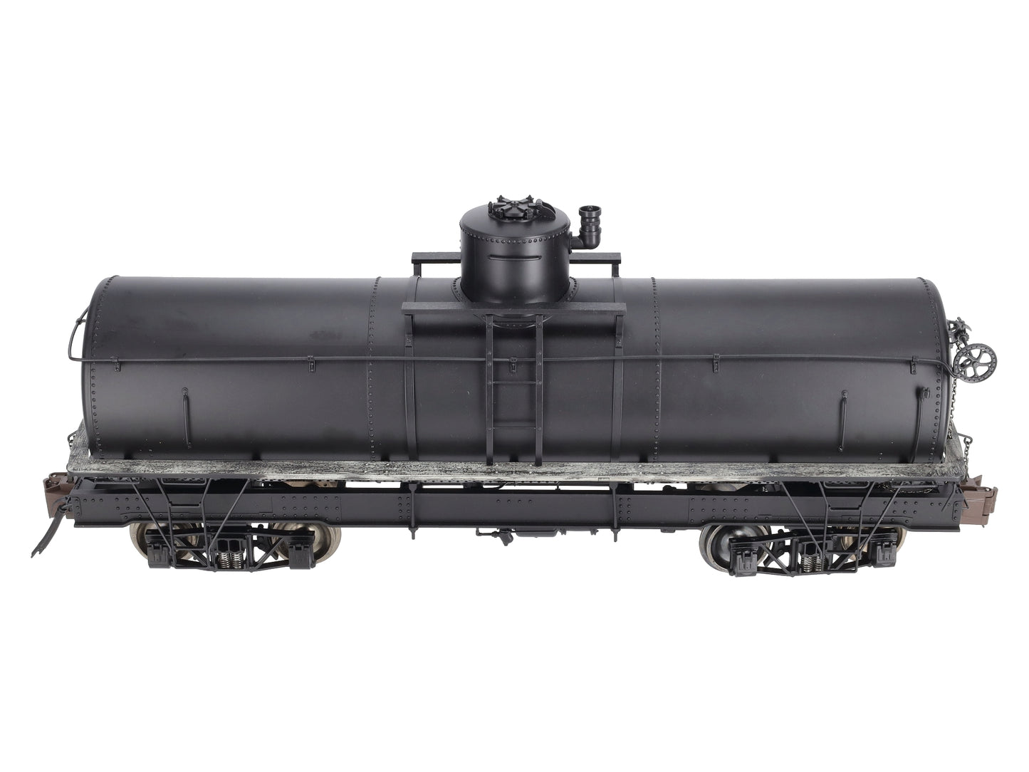 Bachmann 88197 G Black Unlettered Framed Tank Car