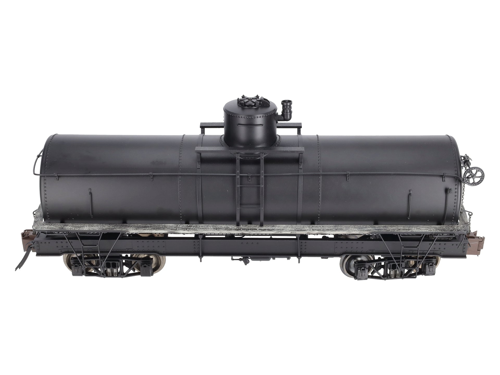 Bachmann 88197 G Black Unlettered Framed Tank Car