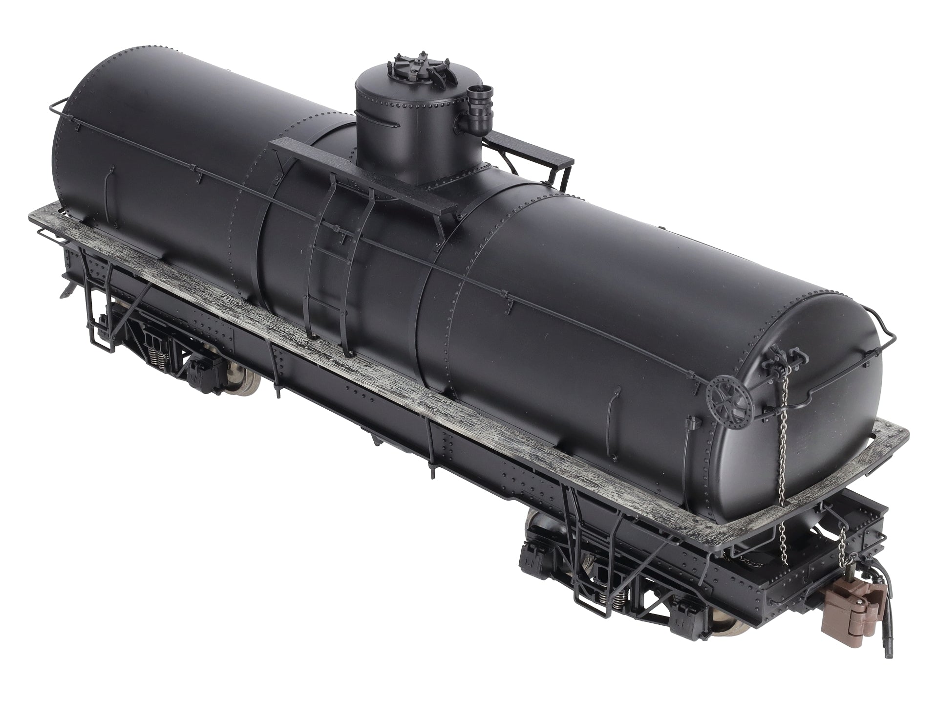 Bachmann 88197 G Black Unlettered Framed Tank Car
