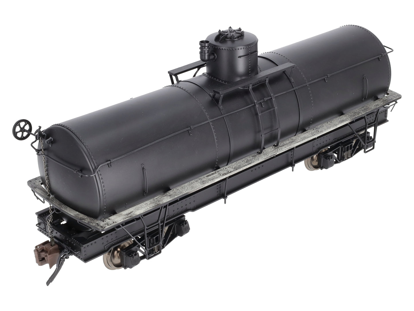 Bachmann 88197 G Black Unlettered Framed Tank Car