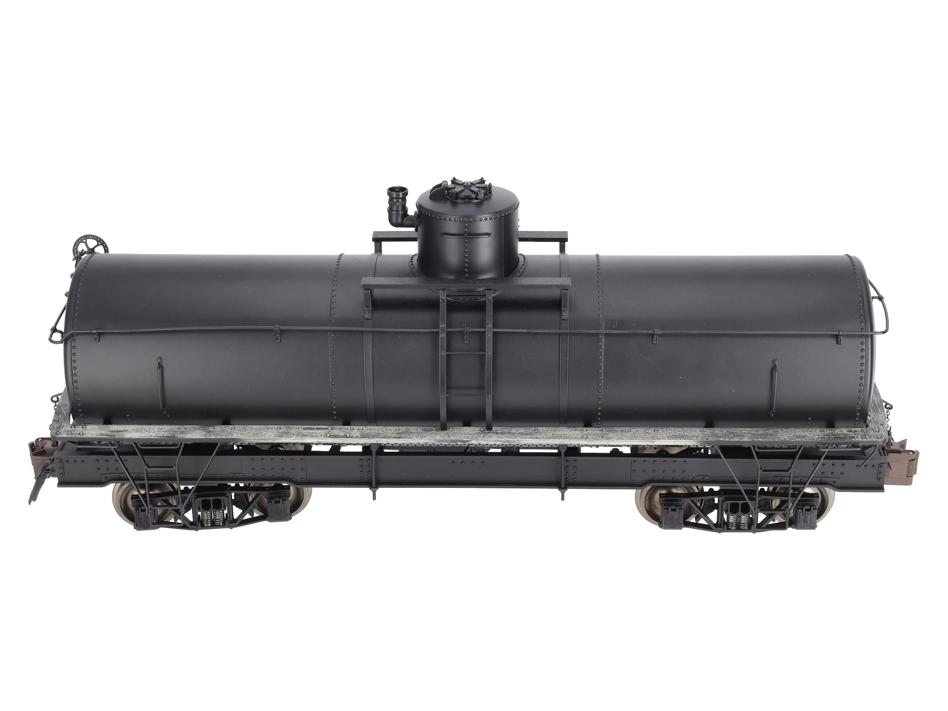 Bachmann 88197 G Black Unlettered Framed Tank Car