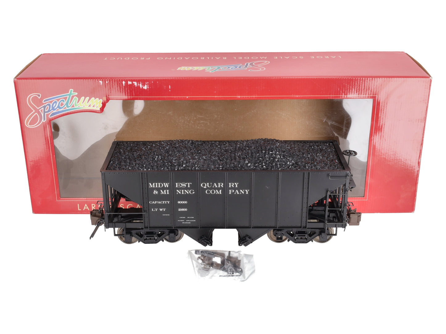 Bachmann 88996 Midwest Quarry & Mining Hopper Car w/ Metal Wheels