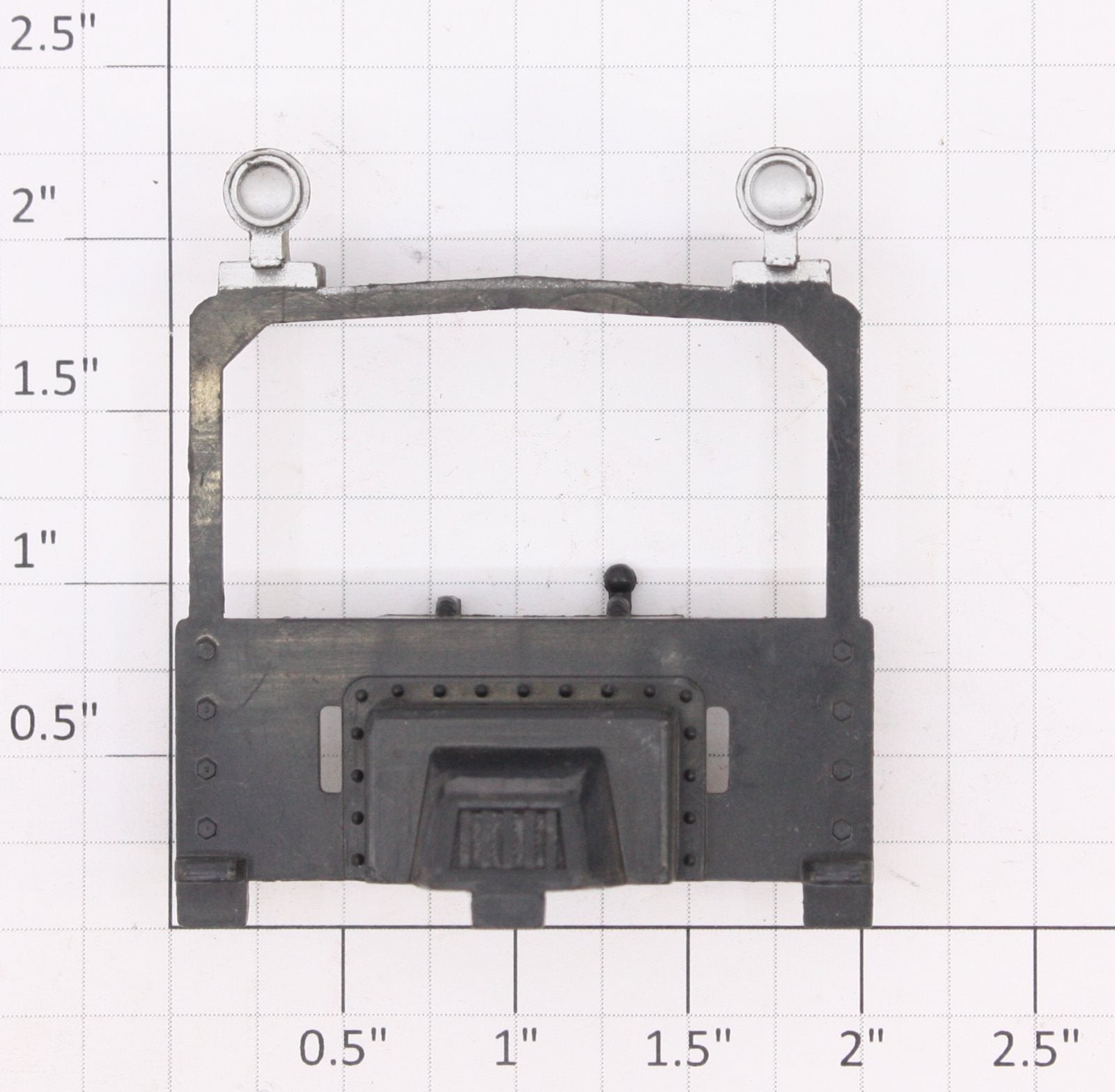 Lionel 54-30 Ballast Tamper Cab Front