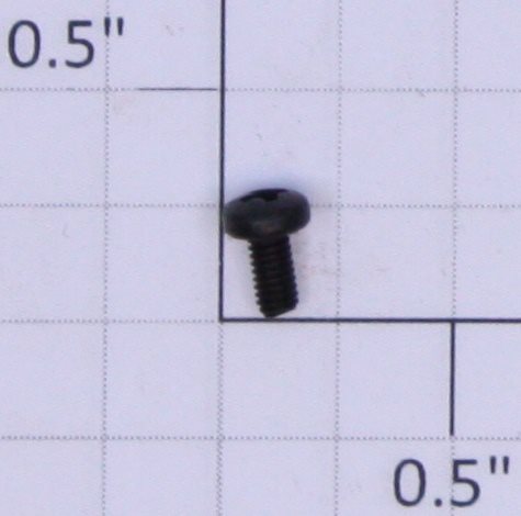 Lionel M2.5-0.45 x 5mm Black Pan Head Phillips Screw