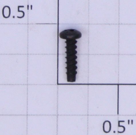 Lionel 6204549072 #3 x 3/8" Black Phillips Pan Head Self Tapping Screw