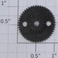 Lionel 1668E-18 Black First Intermediate Gear with Two Holes (T-18, T-48)