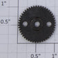 Lionel 1668E-18 Black First Intermediate Gear with Two Holes (T-18, T-48)