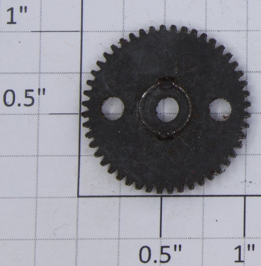 Lionel 1668E-18 Black First Intermediate Gear with Two Holes (T-18, T-48)