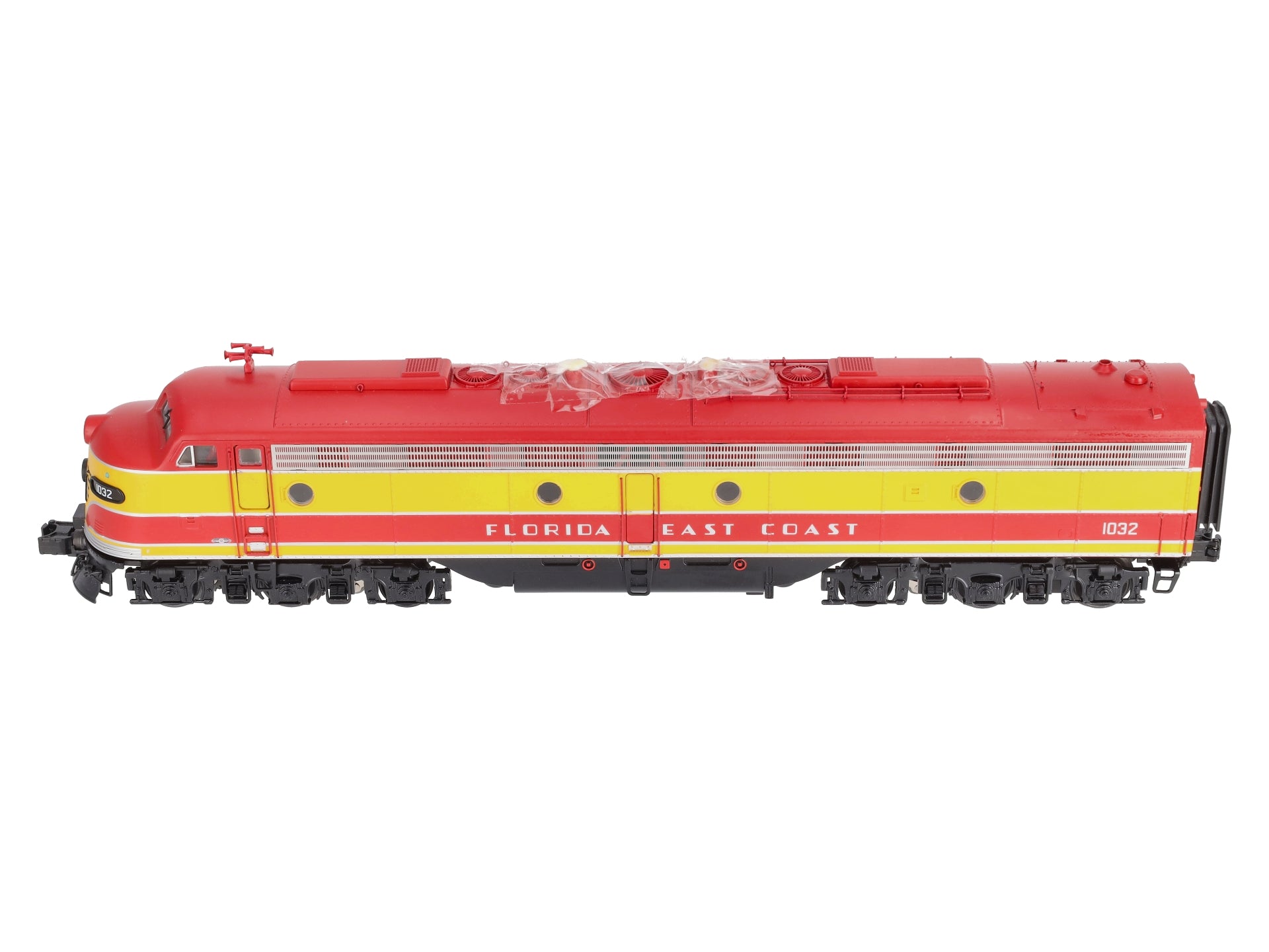 MTH 20-20853-1 Florida East Coast E-8 A Diesel Engine #1032 w/ PS3 (Hi-Rail)