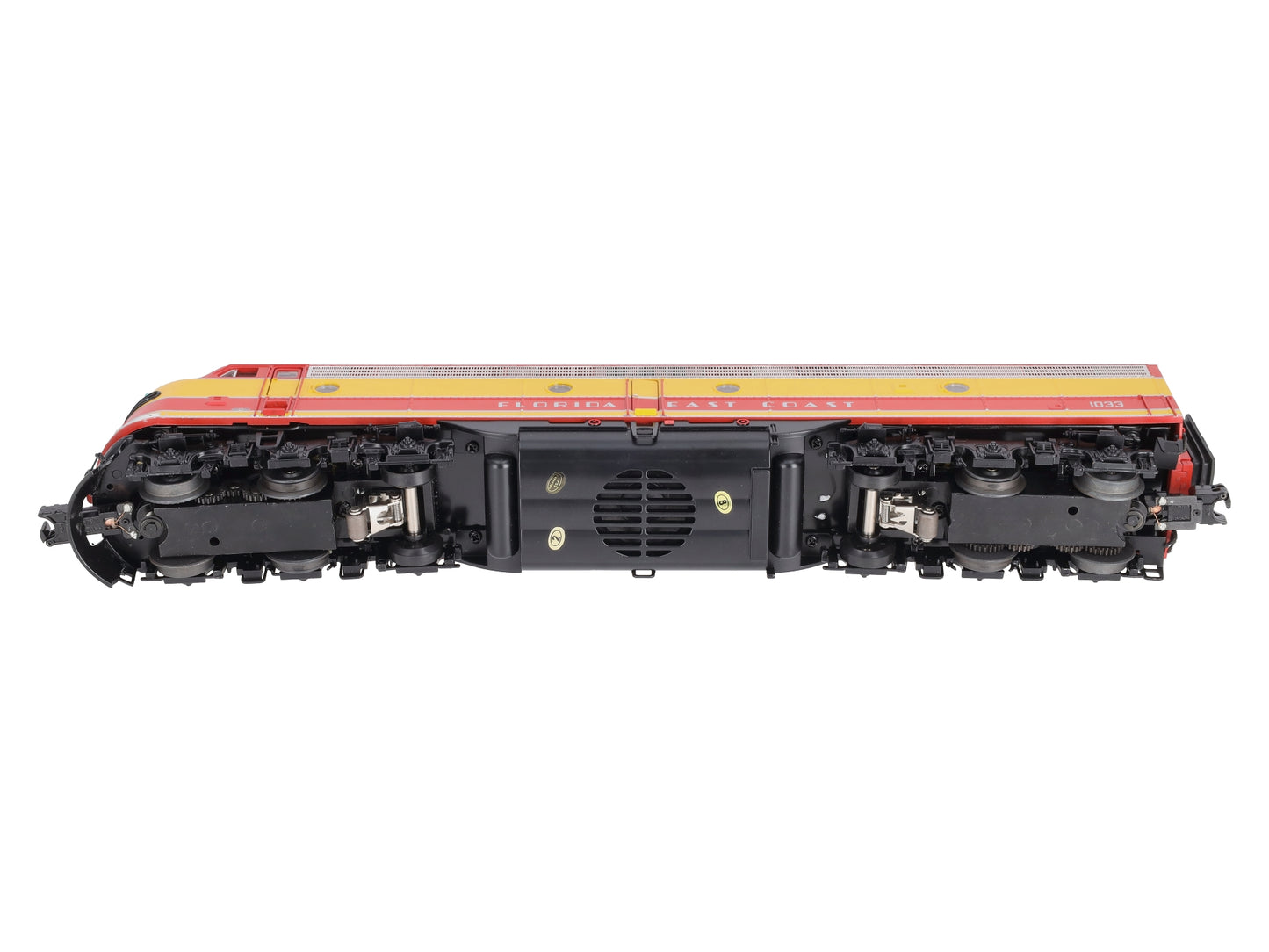 MTH 20-20854-1 Florida East Coast E-8 A Diesel Engine w/ PS3 #1033 (Hi-Rail)