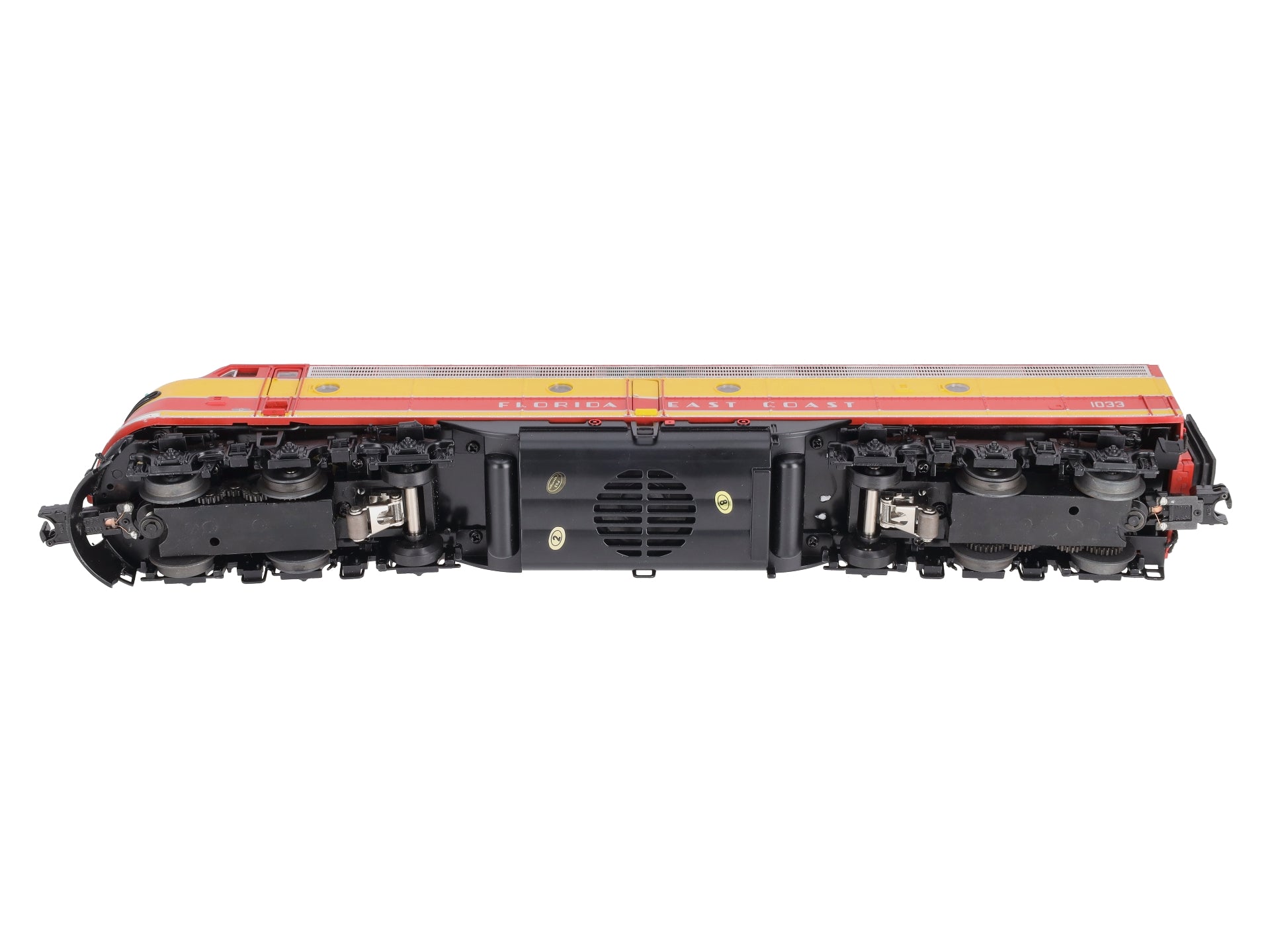 MTH 20-20854-1 Florida East Coast E-8 A Diesel Engine w/ PS3 #1033 (Hi-Rail)