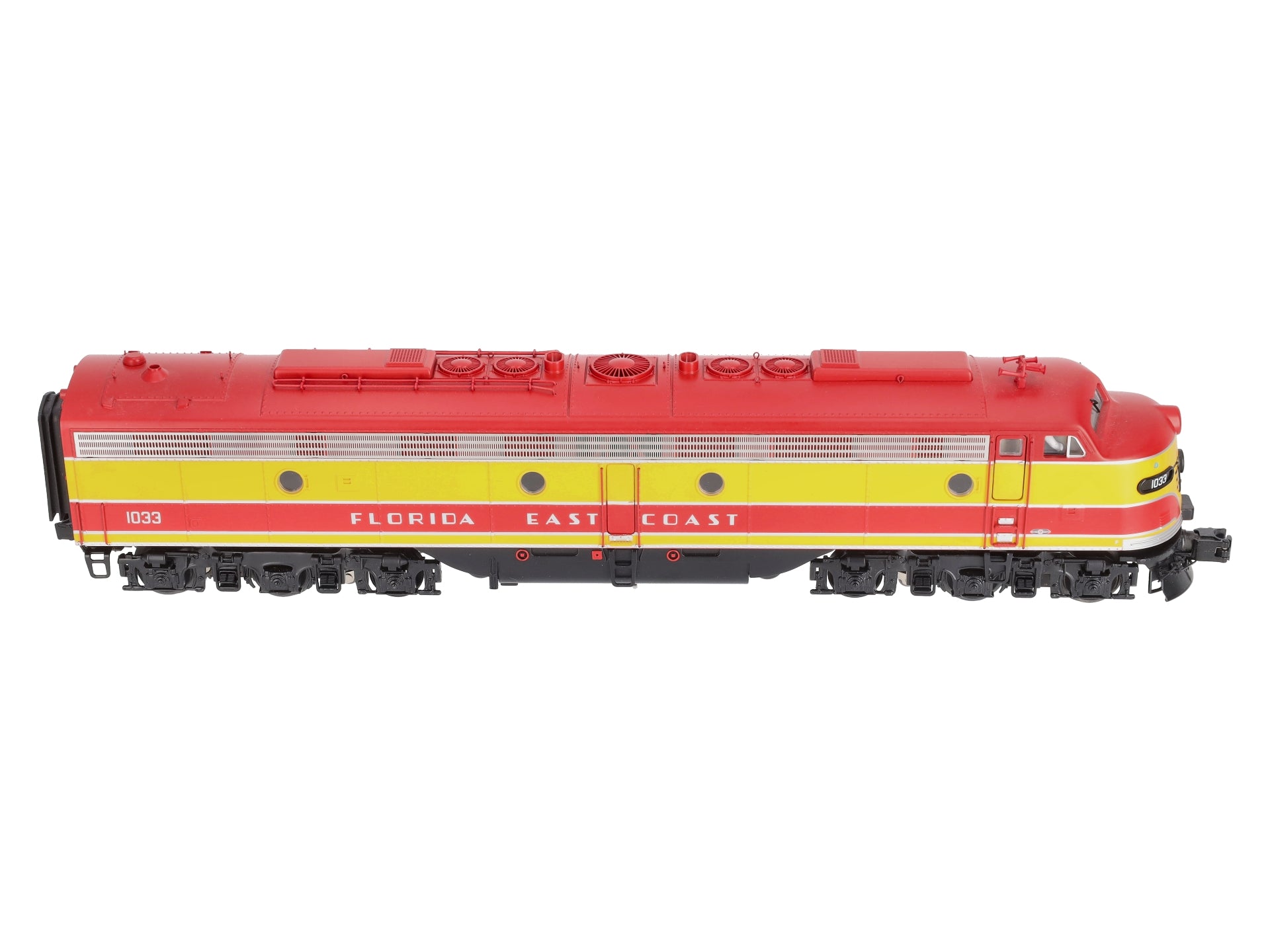 MTH 20-20854-1 Florida East Coast E-8 A Diesel Engine w/ PS3 #1033 (Hi-Rail)