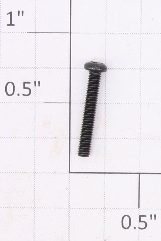 Lionel 18298-250 2.5x16x.45 mm Black Pan Head Machine Screw