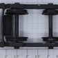 Lionel 700E-5 Black 4-Wheel Diecast Rear Tender Truck
