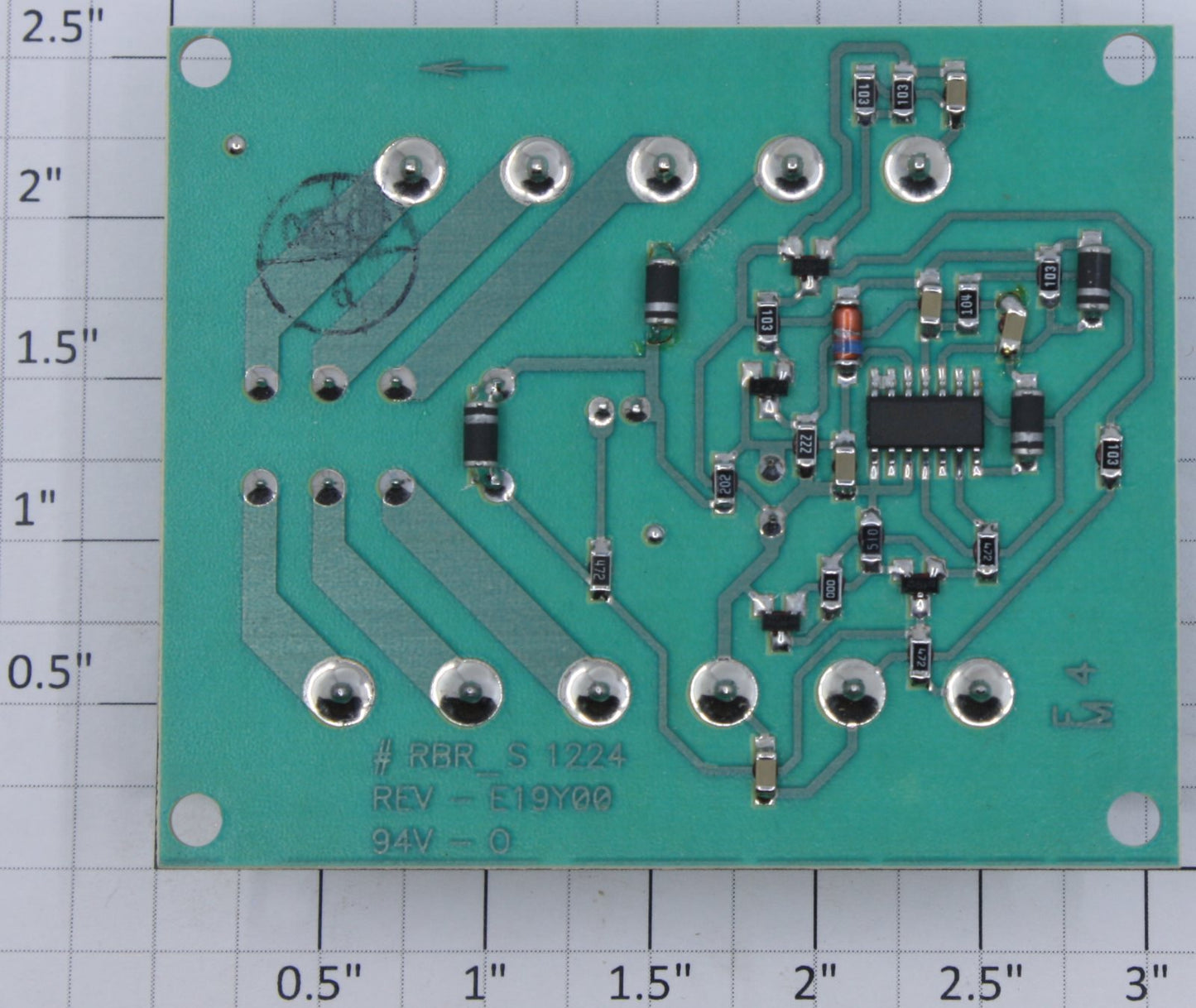 Altronix 93031 RB5 Relay Module Printed Circuit PCB 6-12VDC 5 Amp DPDT