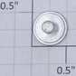 Williams 492-3 Nickel 2500 Series Truck Mounting Stud